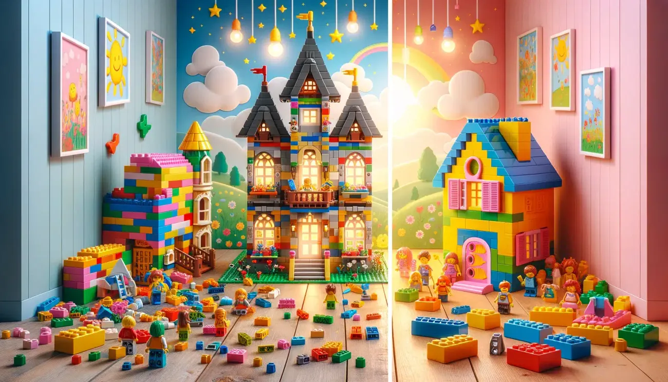 Svatebnice Lego a Duplo